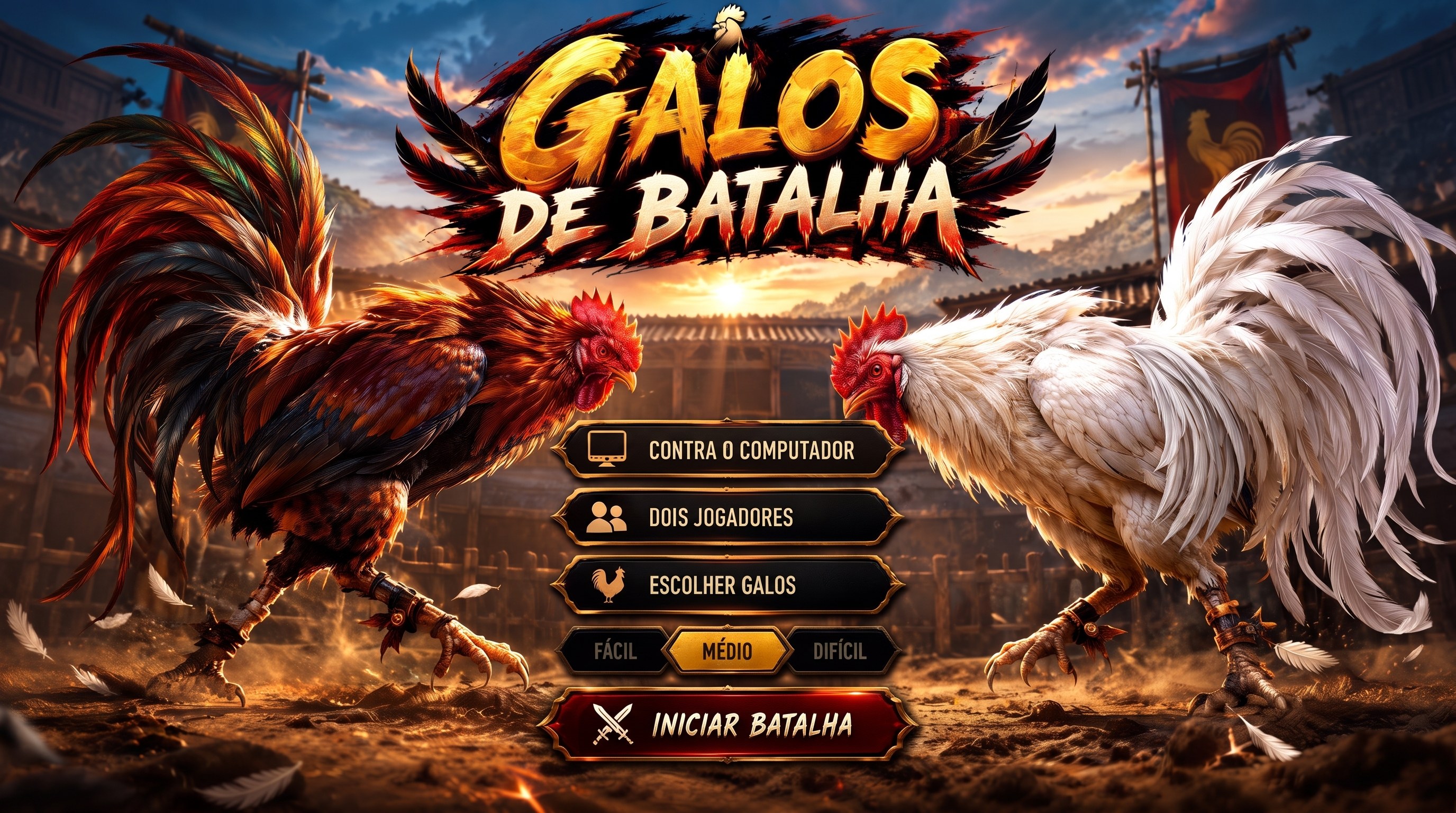 Capa do jogo Galos de Batalha